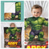 Personalized Baby Hulk Blanket – Custom Name & Date – Superhero Fleece Blanket Gift